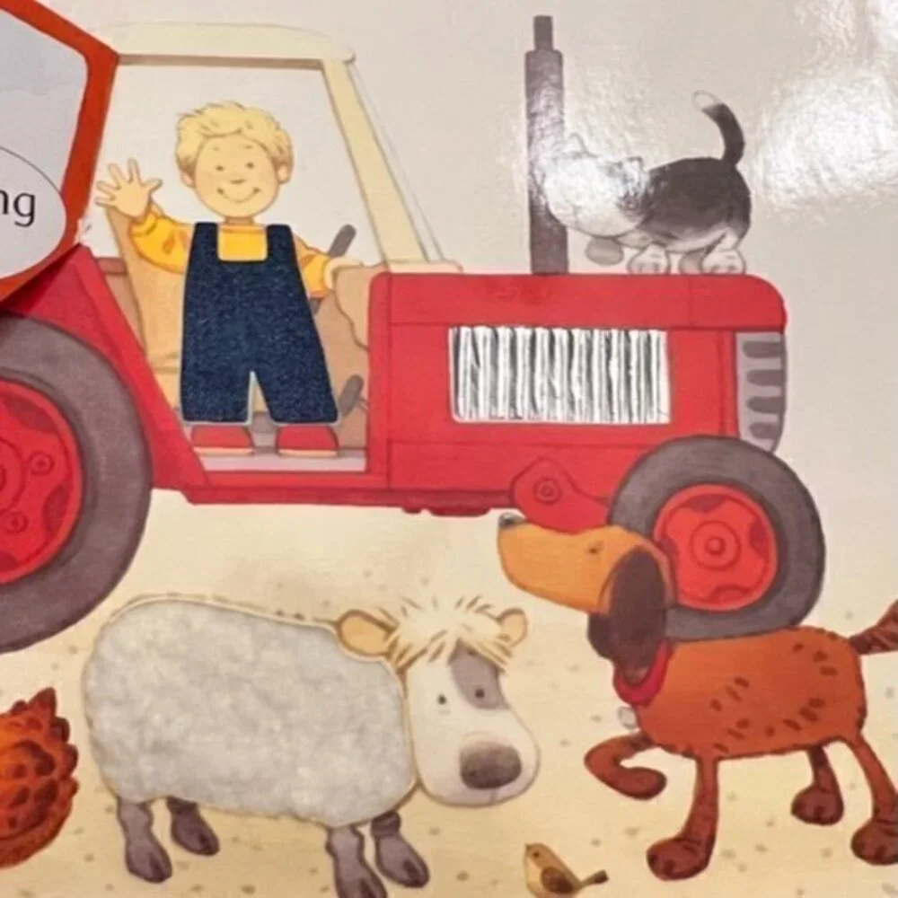 Book Bundle Kids, Animal Hide and Seek, A is for Apple, Peek-a-Boo Farm‎ GIFT